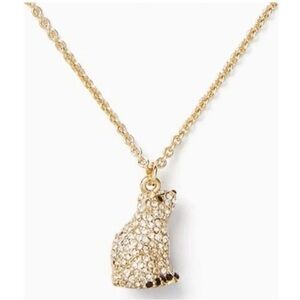Kate Spade polar bear necklace